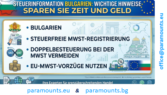 EU-Mehrwertsteuer im Griff: Ein umfassender Leitfaden für innergemeinschaftliche Lieferungen und Leistungen (B2B)


Gesetzliche Voraussetzungen und Pflichten
Die Steuerbefreiung wird von den Finanzbehörden nur gewährt, wenn alle gesetzlichen Nachweise lückenlos vorliegen:

A. Gültige Umsatzsteuer-Identifikationsnummer (USt-IdNr. / VIES)
Sowohl der Lieferant als auch der Abnehmer müssen zum Zeitpunkt der Leistung über eine gültige USt-IdNr. verfügen. Pflicht: Der Unternehmer muss die USt-IdNr. des Kunden über das VIES-System (MwSt-Informationsaustauschsystem der EU) qualifiziert prüfen und das Bestätigungsergebnis aufbewahren.

B. Nachweis der Beförderung oder Versendung (z. B. Gelangensbestätigung)
Bei Warenlieferungen muss zweifelsfrei nachgewiesen werden, dass die Ware tatsächlich in ein anderes EU-Land gelangt ist. Typische Nachweise sind:

Signierte Gelangensbestätigung des Abnehmers

Frachtbriefe (z. B. CMR) oder Versandbestätigungen von Kurierdiensten

Spediteurbescheinigungen

C. Zusammenfassende Meldung (ZM)
Jeder Unternehmer ist verpflichtet, regelmäßig eine Zusammenfassende Meldung (ZM) an das zuständige Finanzamt zu übermitteln. In dieser Meldung werden alle steuerfreien innergemeinschaftlichen Lieferungen und Leistungen unter Angabe der USt-IdNr. des Kunden detailliert erfasst.


https://paramounts.bg/de/dienstleistungen-fuer-in-bulgarien-eingetragene-unternehmen/firmenregistrierung-in-bulgarien/, 

https://paramounts.bg/de/dienstleistungen-fuer-in-bulgarien-eingetragene-unternehmen/buchhaltungsdienstleistungen-in-bulgarien-buchaltung-buchhaltungsdienste/, 

https://paramounts.bg/de/dienstleistungen-fuer-in-bulgarien-eingetragene-unternehmen/gehaelter-und-sozialversicherungsbeitraege-personal/, 

https://paramounts.bg/de/dienstleistungen-fuer-in-bulgarien-eingetragene-unternehmen/steuerberatung/, 

https://paramounts.bg/de/dienstleistungen-fuer-in-bulgarien-eingetragene-unternehmen/jahresabschluss/, 

https://paramounts.bg/de/start/ 
